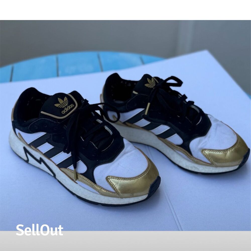 Adidas Tresc Run Men's Sneakers Size 8 1/2 Multicolor Casual Athletic Shoes